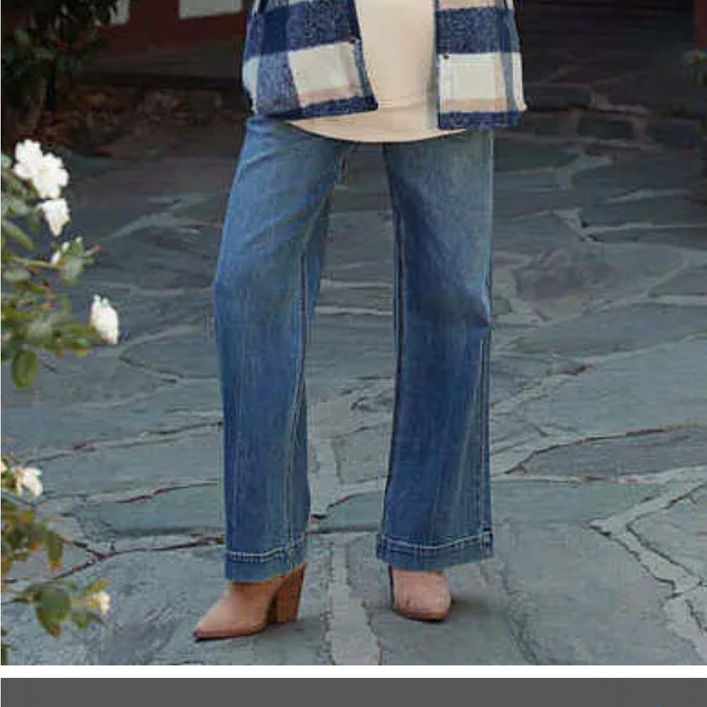 PinkBlush Wide Leg Maternity Jean